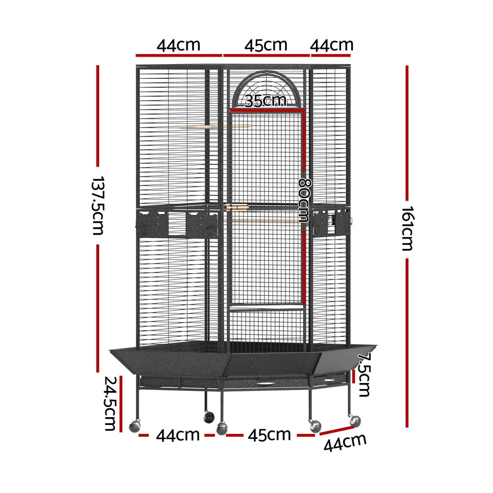 i.Pet | i.Pet Corner Bird Cage – 161cm | Cradle Coast Pet & Aquarium
