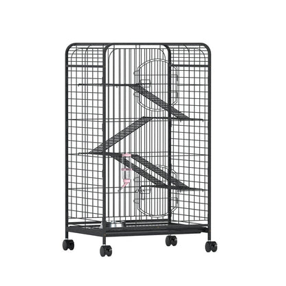 Cradle Coast Pet & Aquarium | i.Pet Rabbit Cage Indoor Hutch Guinea Pig Bird Ferret Cat Hamster 110cm 4 Level | Cradle Coast Pet & Aquarium