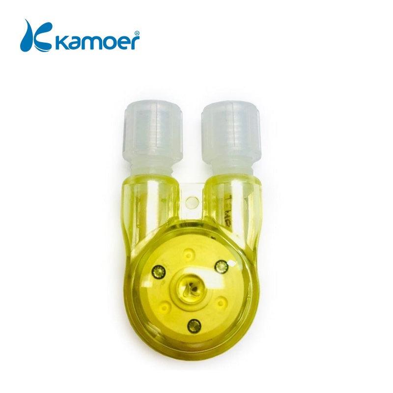 kamoer f4 pro / x4 pro pump head – yellow - cradle coast pet & aquarium