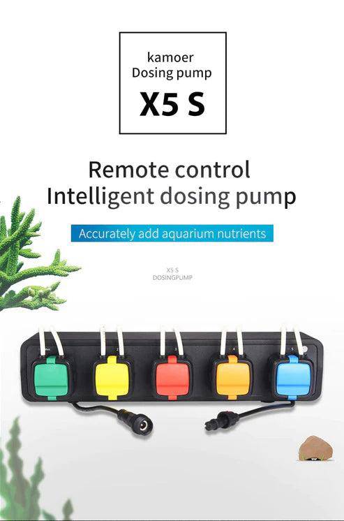 kamoer x5s 5 channel dosing pump - cradle coast pet & aquarium