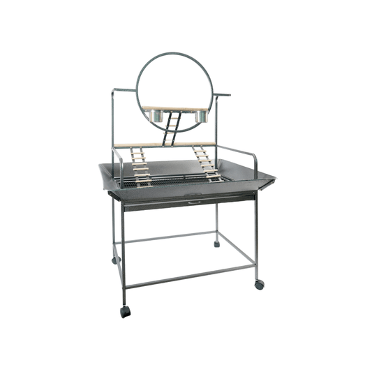YES4PETS | Large Parrot Stand With Ladders On Wheels | Cradle Coast Pet & Aquarium