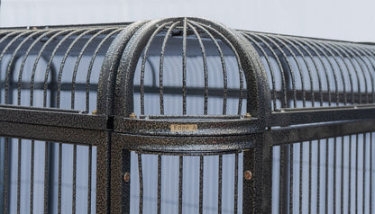 YES4PETS | Large Wrought Iron Bird Cage with Cover – 219cm | Cradle Coast Pet & Aquarium