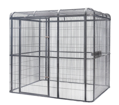 YES4PETS | Large Wrought Iron Bird Cage with Cover – 219cm | Cradle Coast Pet & Aquarium