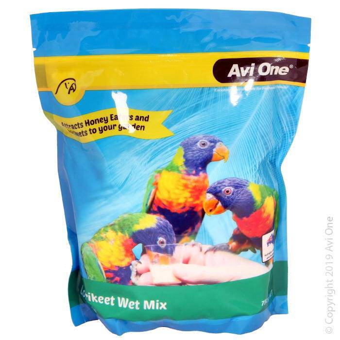 lorikeet wet mix 750g - cradle coast pet & aquarium