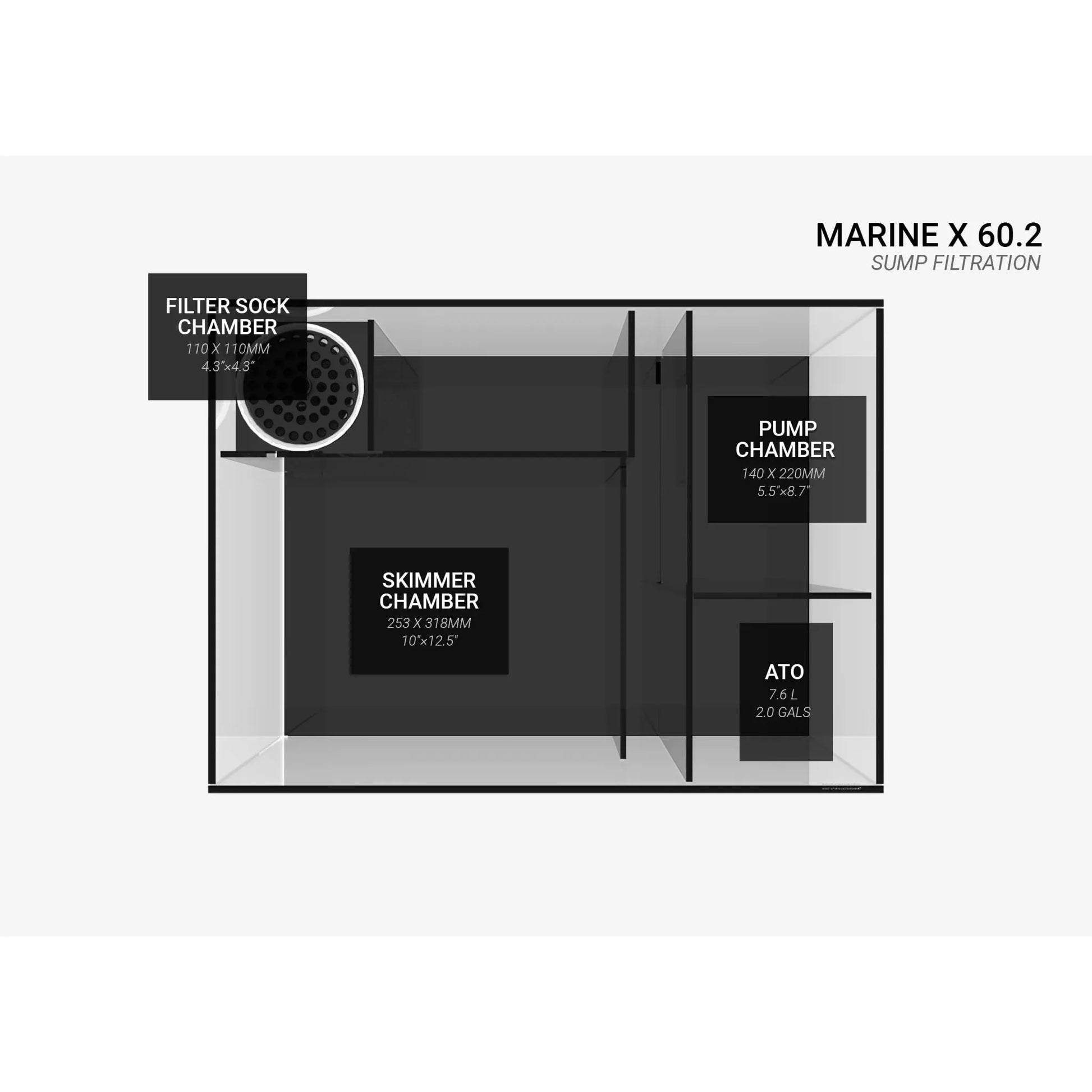 Waterbox|Marine X 60.2 Set|Cradle Coast Pet & Aquarium