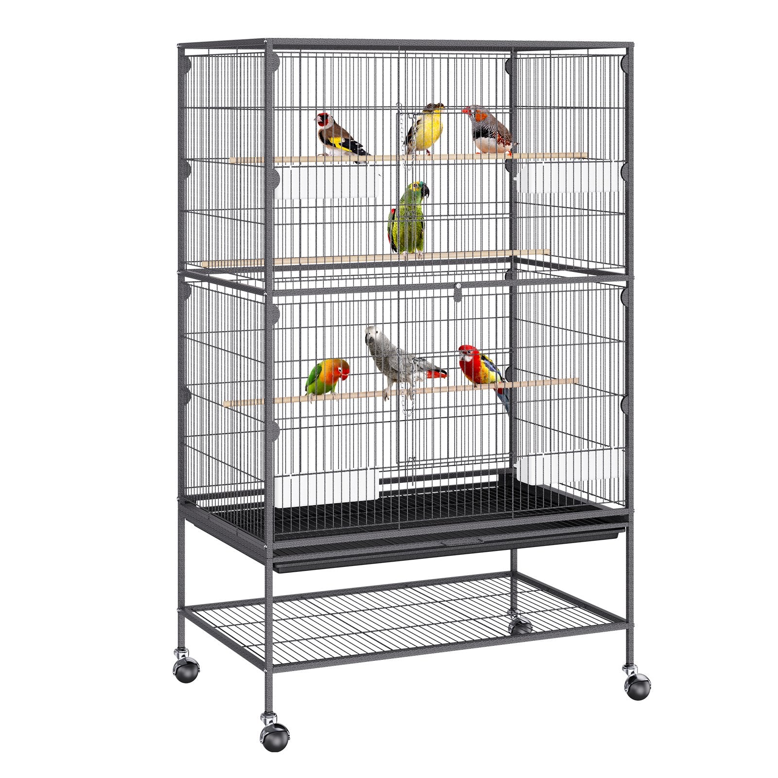Vevor | Medium Bird Cage on Wheels - 132cm | Cradle Coast Pet & Aquarium