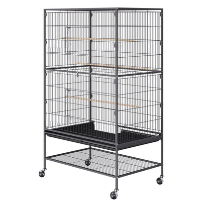 Vevor | Medium Bird Cage on Wheels - 132cm | Cradle Coast Pet & Aquarium