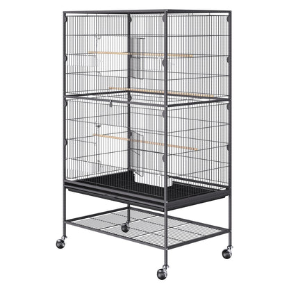 Vevor | Medium Bird Cage on Wheels - 132cm | Cradle Coast Pet & Aquarium