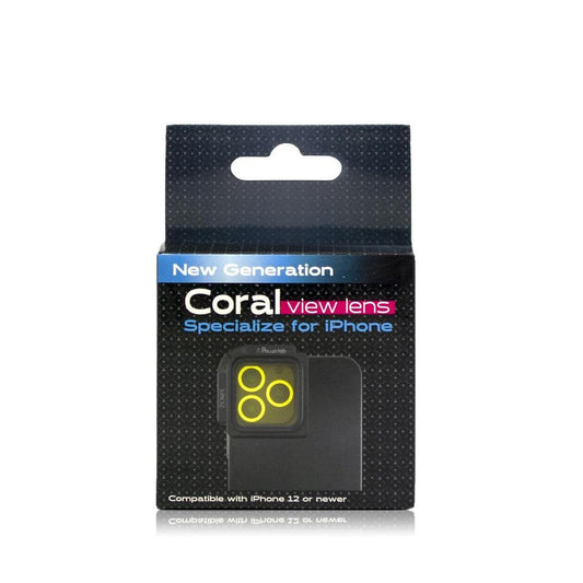 Polyp Lab | New Generation Coral View Lens (Designed for iPhone 12 or Newer) | Cradle Coast Pet & Aquarium