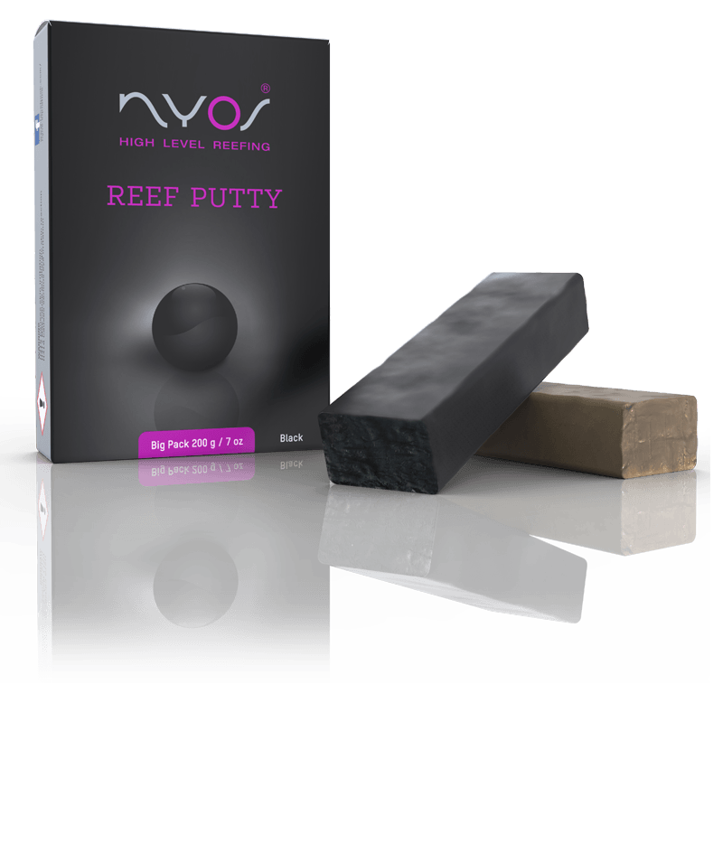 nyos reef putty - black 200g - cradle coast pet & aquarium