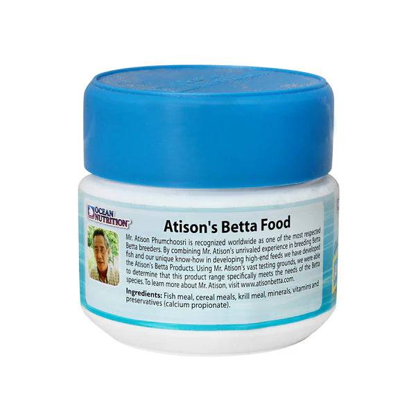 ocean nutrition atisons betta food - cradle coast pet & aquarium