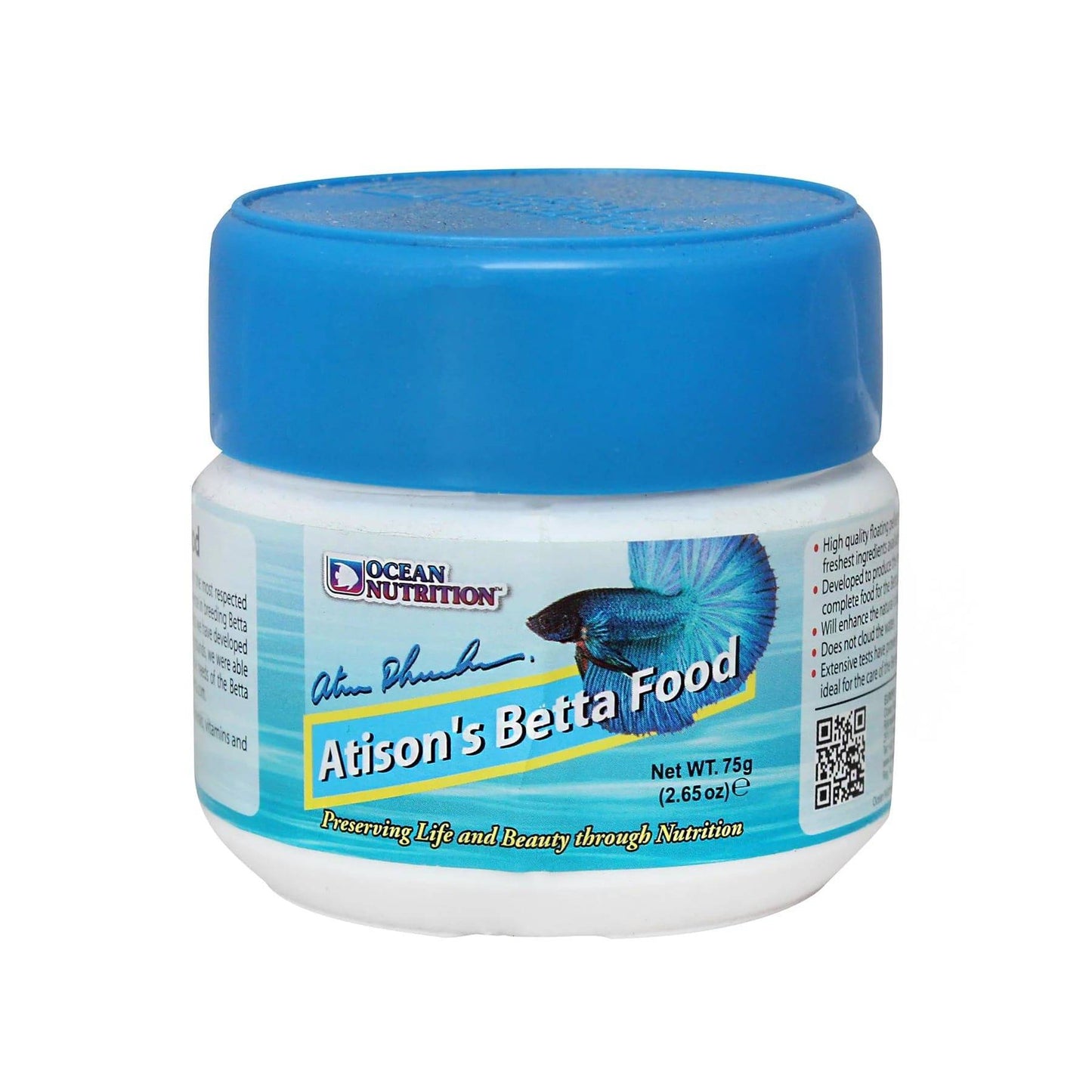 ocean nutrition atisons betta food - cradle coast pet & aquarium