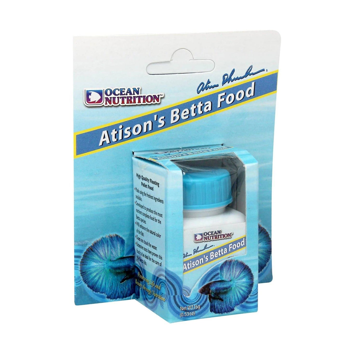 ocean nutrition atisons betta food - cradle coast pet & aquarium