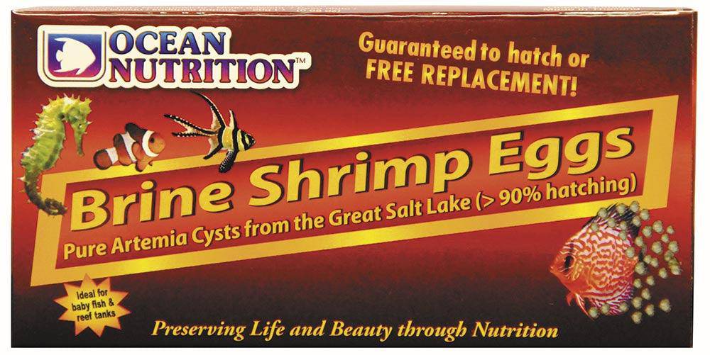 ocean nutrition - brine shrimp eggs - cradle coast pet & aquarium