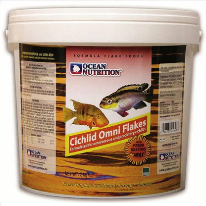 Ocean Nutrition Cichlid Omni Flake - Cradle Coast Pet & Aquarium