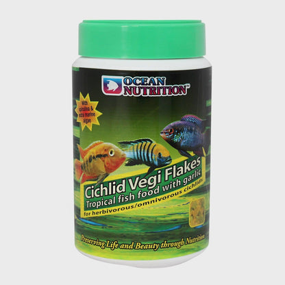 Ocean Nutrition Cichlid Vegi Flake - Cradle Coast Pet & Aquarium