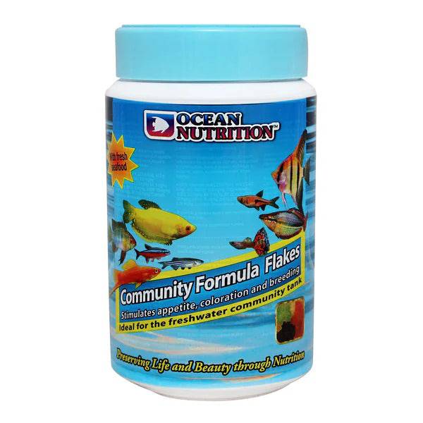 ocean nutrition community flake - cradle coast pet & aquarium