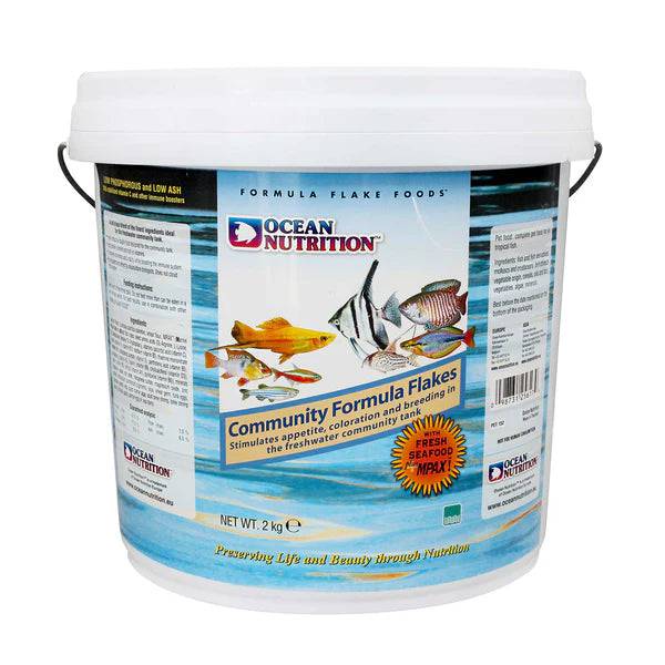 ocean nutrition community flake - cradle coast pet & aquarium