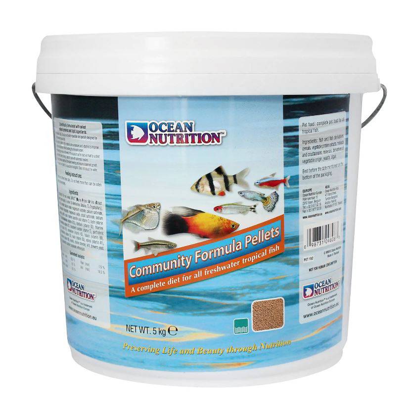 ocean nutrition community pellet - cradle coast pet & aquarium