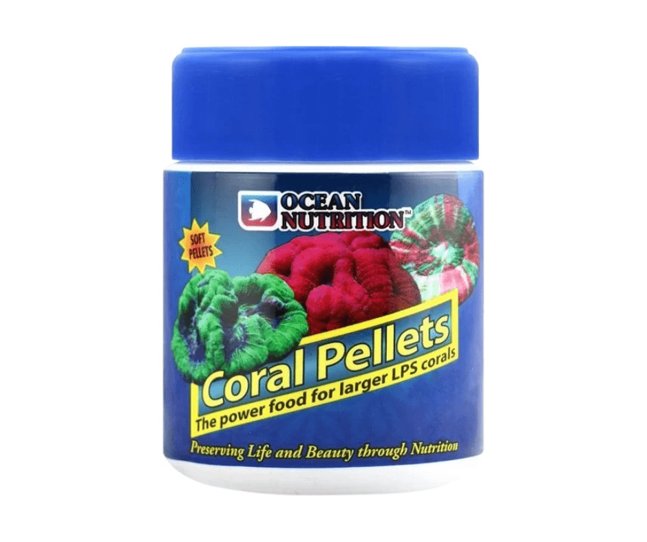 ocean nutrition coral pellet - 100g - cradle coast pet & aquarium