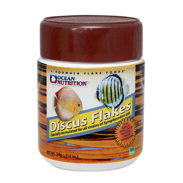 ocean nutrition discus flakes - cradle coast pet & aquarium