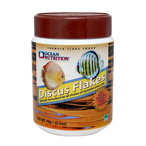 ocean nutrition discus flakes - cradle coast pet & aquarium