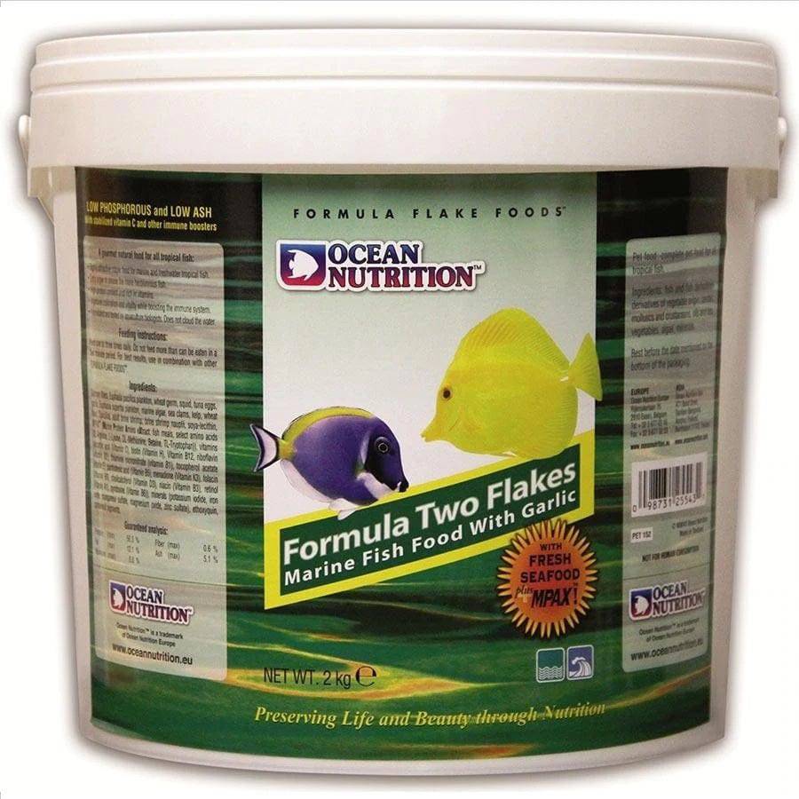 ocean nutrition formula 2 flake - cradle coast pet & aquarium