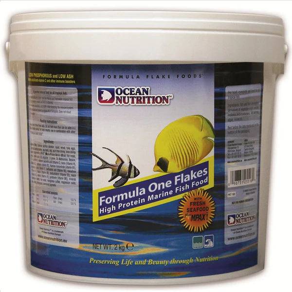 ocean nutrition formula one flake - cradle coast pet & aquarium