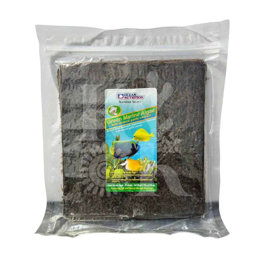 ocean nutrition green seaweed (marine algae) - cradle coast pet & aquarium