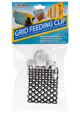 ocean nutrition grid feeder clip - cradle coast pet & aquarium