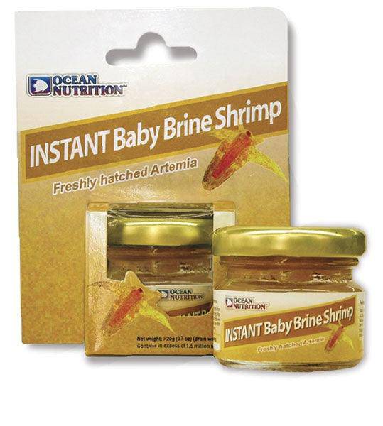 ocean nutrition instant baby brine shrimp - 20g - cradle coast pet & aquarium