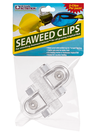 ocean nutrition seaweed clips - 2pk - cradle coast pet & aquarium