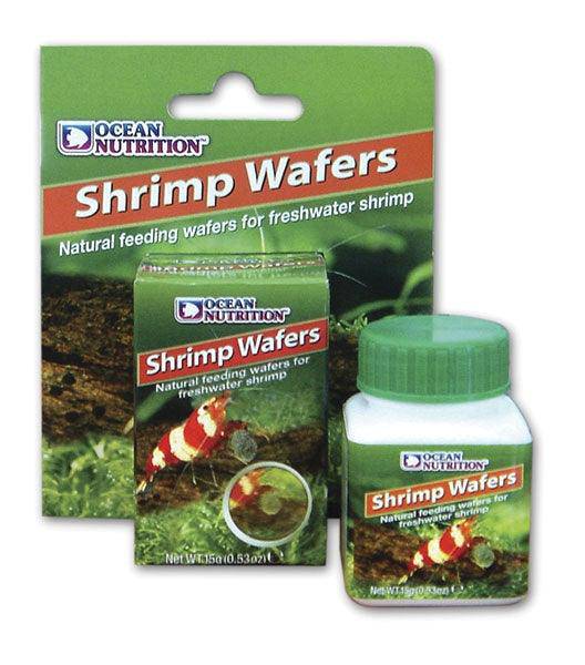 ocean nutrition shrimp wafers - 15g - cradle coast pet & aquarium