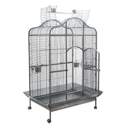 YES4PETS | Open Top Wrought Iron Bird Cage – 183cm | Cradle Coast Pet & Aquarium