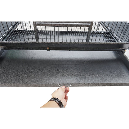YES4PETS | Open Top Wrought Iron Bird Cage – 183cm | Cradle Coast Pet & Aquarium