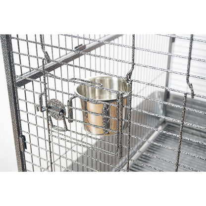 YES4PETS | Open Top Wrought Iron Bird Cage – 183cm | Cradle Coast Pet & Aquarium