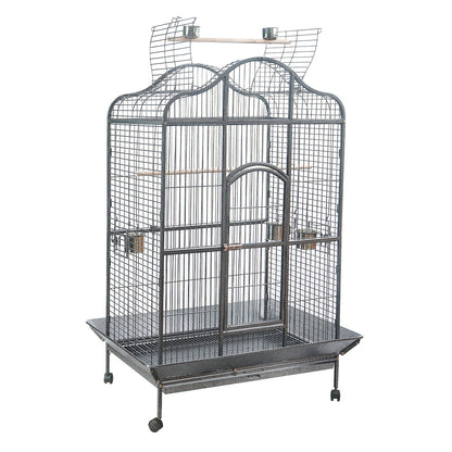 YES4PETS | Open Top Wrought Iron Bird Cage – 183cm | Cradle Coast Pet & Aquarium
