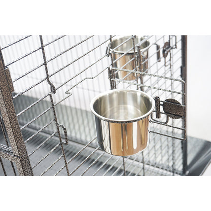 YES4PETS | Open Top Wrought Iron Bird Cage – 183cm | Cradle Coast Pet & Aquarium