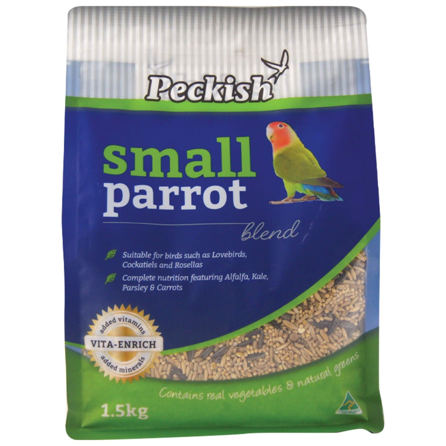 peckish small parrot blend - cradle coast pet & aquarium