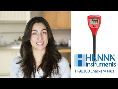 Hanna Instruments pH Tester with 0.01 pH Resolution - HI98100