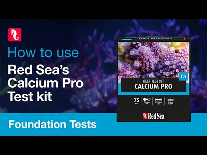 Red Sea Calcium Pro Testing Kit - 75 Tests