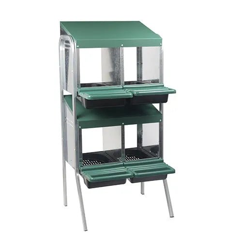 Bainbridge|Quad Battery Nest Box with Legs - Double Row|Cradle Coast Pet & Aquarium