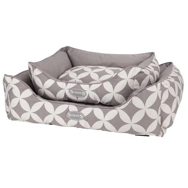 scruffs florence box bed - grey - cradle coast pet & aquarium