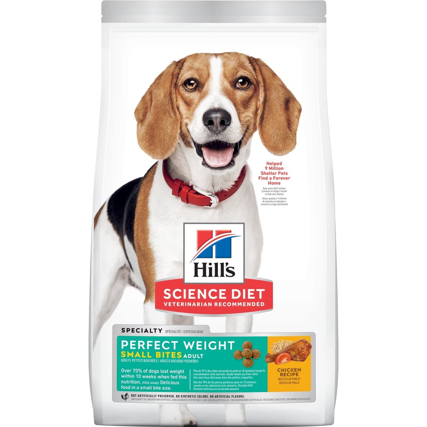 hills science diet adult perfect weight small bites dry dog food