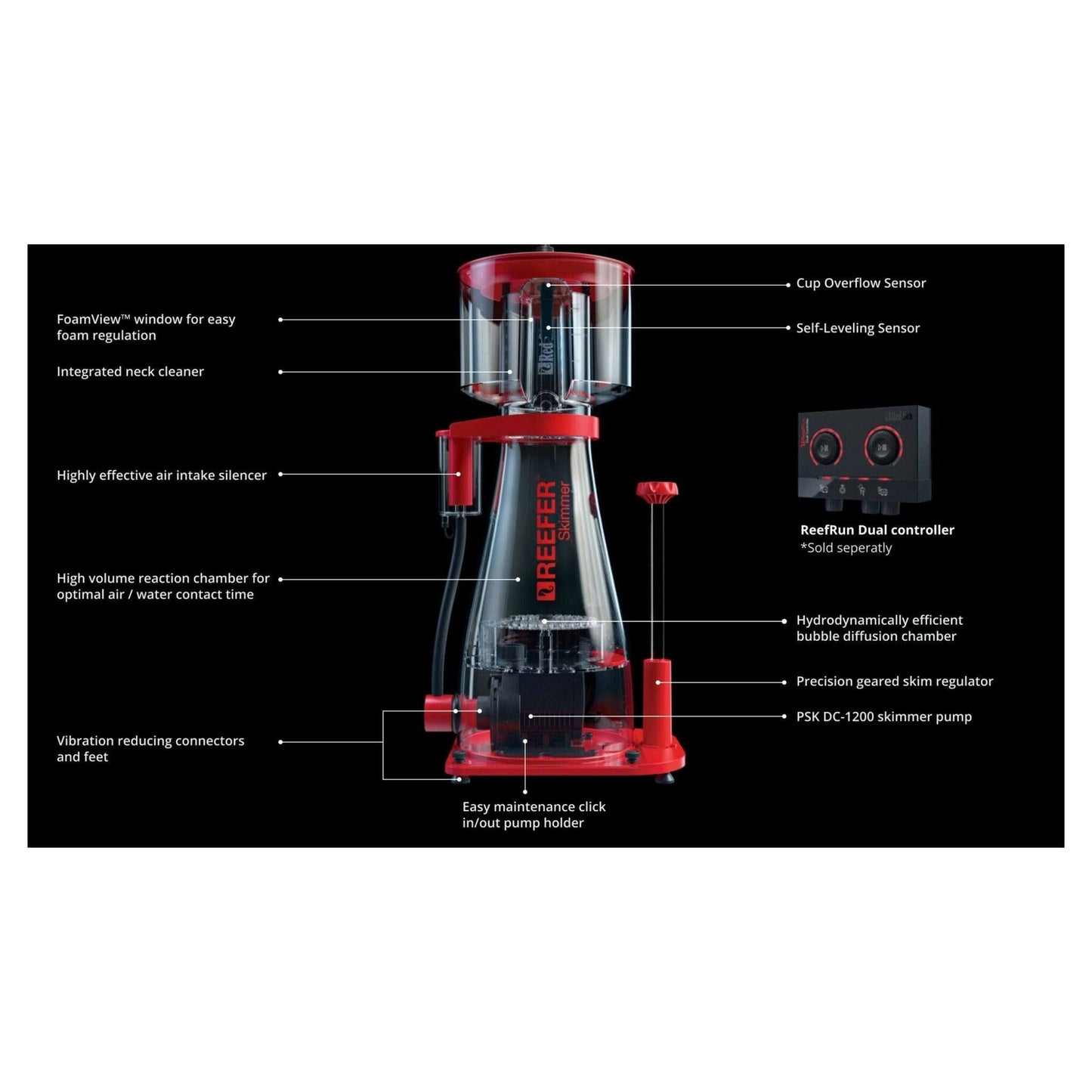 red sea reefer dc skimmer 900