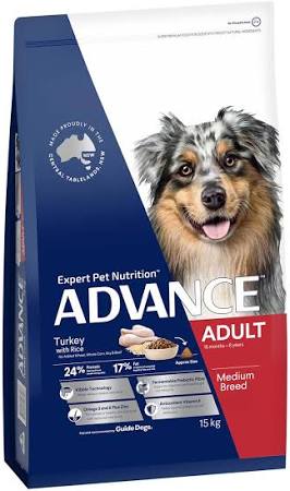 advance adult medium breed healthy weight dry dog food