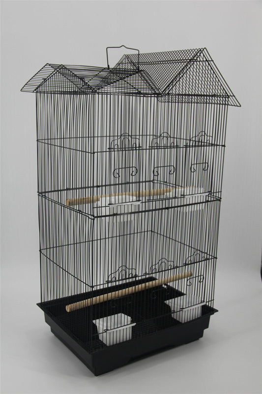 YES4PETS | Small Wrought Iron Birdcage – Ideal for Small Birds | Cradle Coast Pet & Aquarium