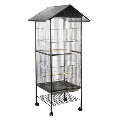 YES4PETS | Tall Wrought Iron Bird Cage with Removable Legs – 160cm | Cradle Coast Pet & Aquarium