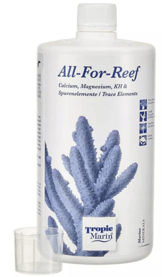 tropic marin all for reef liquid mix - cradle coast pet & aquarium