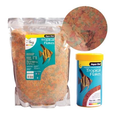 Aqua One|Tropical Flake Food|Cradle Coast Pet & Aquarium